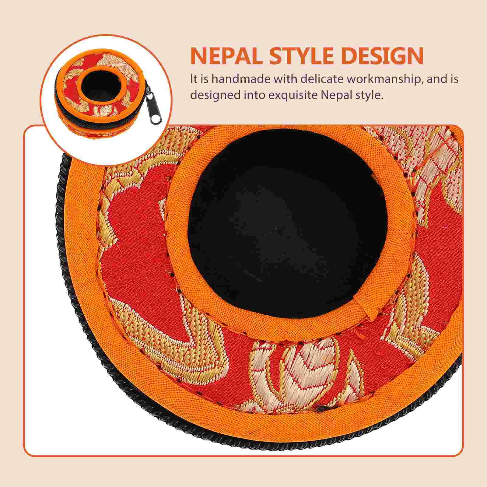 Пакеты тарелок для пальцев чехол хранения колокольчиков сумка медитации