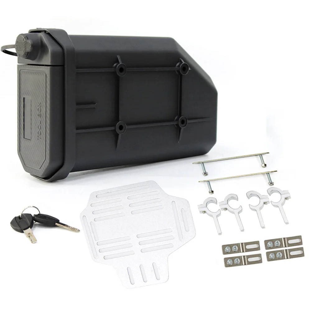 Для HONDA Africa Twin CRF1000L NC700X VFR1200X Crosstourer ящик для инструментов мотоциклетный ящик для инструментов ящик для инструментов водонепроницаемый боковой декоративный ящик