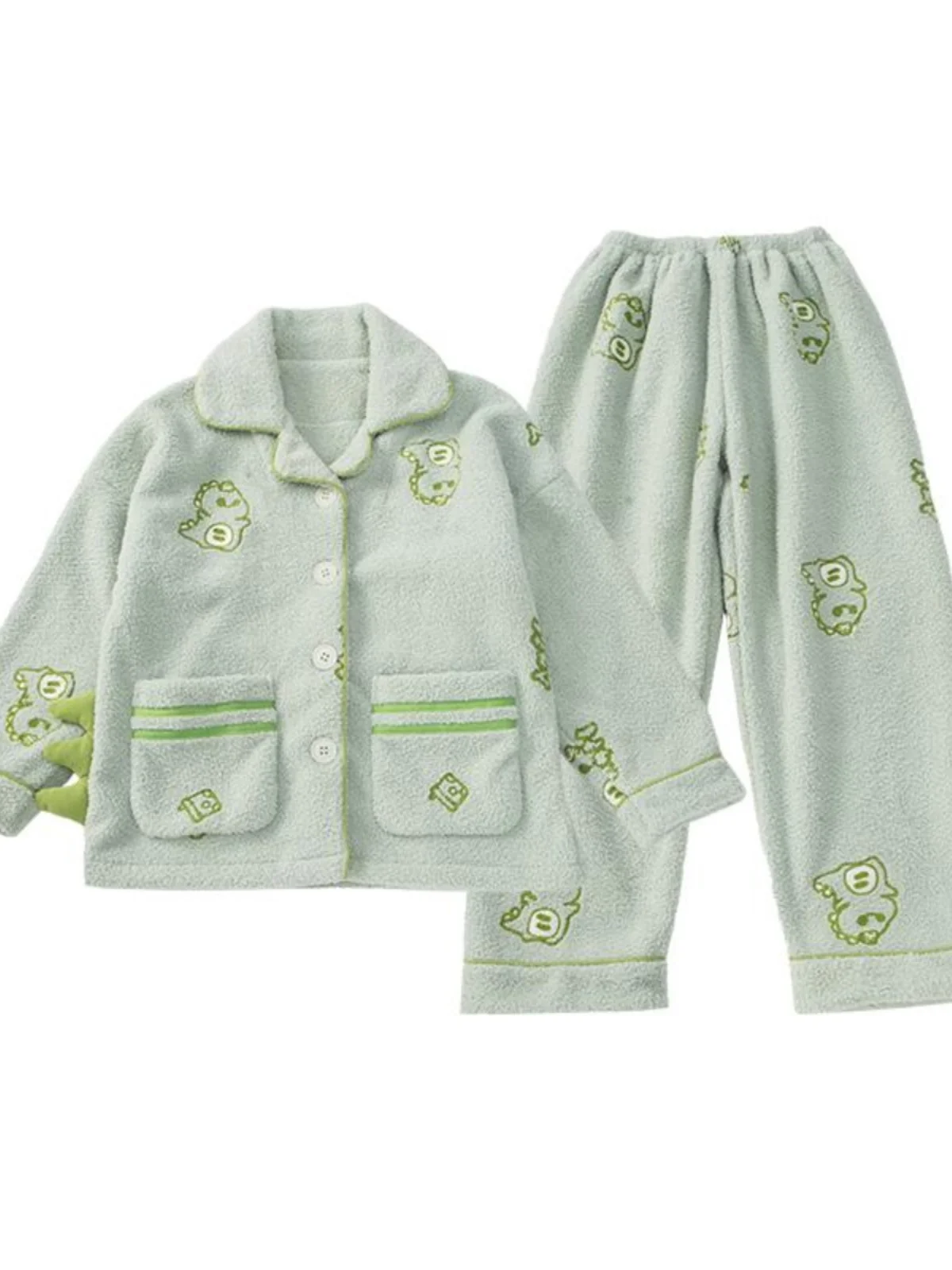 Женские пижамы для детей старшего возраста осенне-зимний новый фланелевой