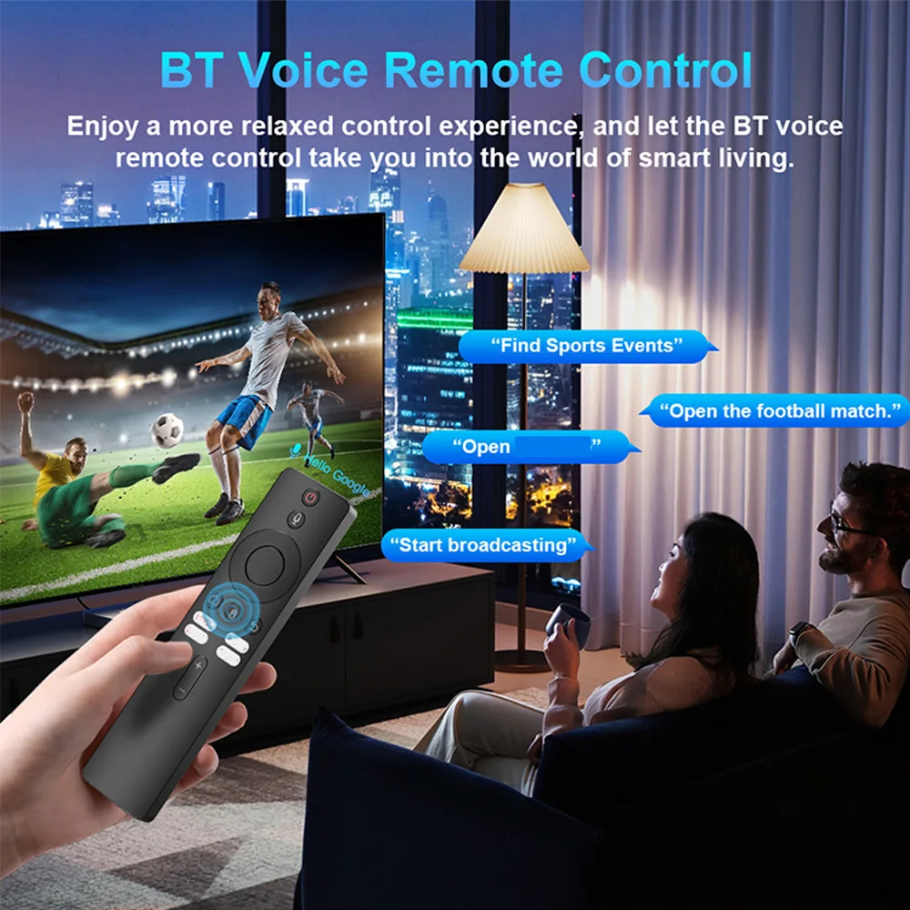 Фото ТВ-приставка Velec I96 Football с функцией дублирования экрана, Android 14, 2+16 ГБ, 4K, футбольный дизайн, полная технологичность №5