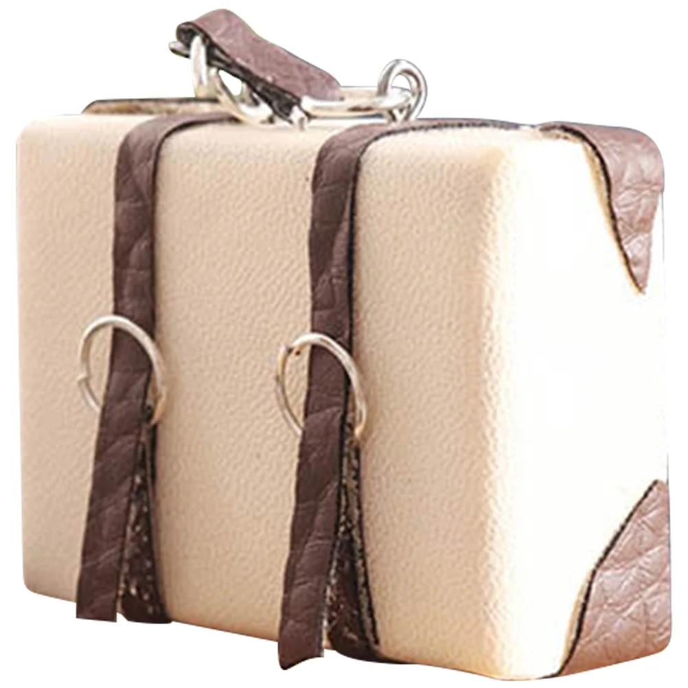 

Миниатюрные аксессуары для чемоданов для путешествий, аксессуары для украшения дома, украшение из искусственной кожи, микро сцена