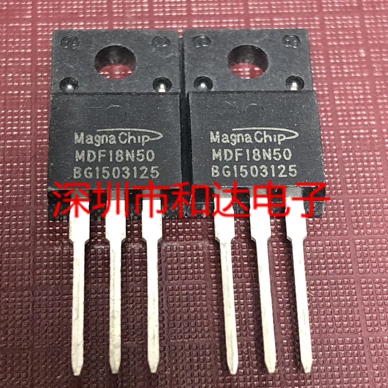 

5 шт.-10 шт., MDF18N50 TO-220F 500V 18A, оригинальный запас, Новинка