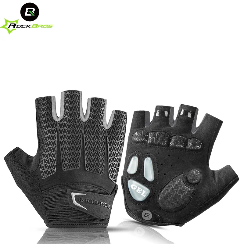 

Велосипедные перчатки Rockbros с гелевыми вставками, официальные противоударные дышащие, для горных и шоссейных велосипедов