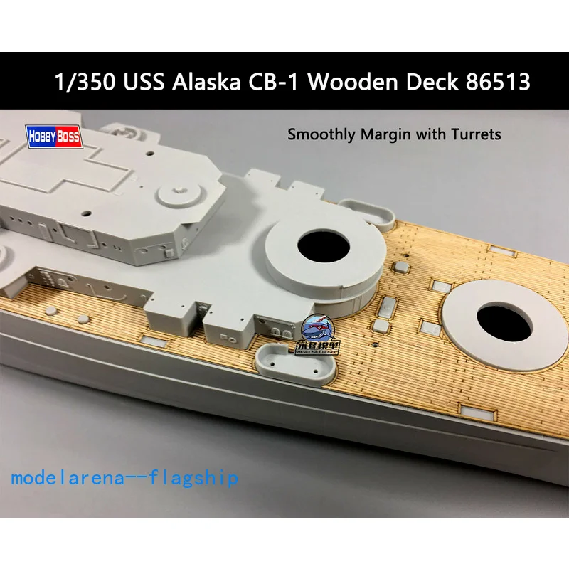 Hobby Boss 1/350 USS Alaska CB-1 Wooden Deck 86513 | Model Building Kits