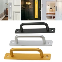 sliding barn door pull handle aluminium alloy wood door handle modern simple cabinet bedroom cabinet interior doors handle
