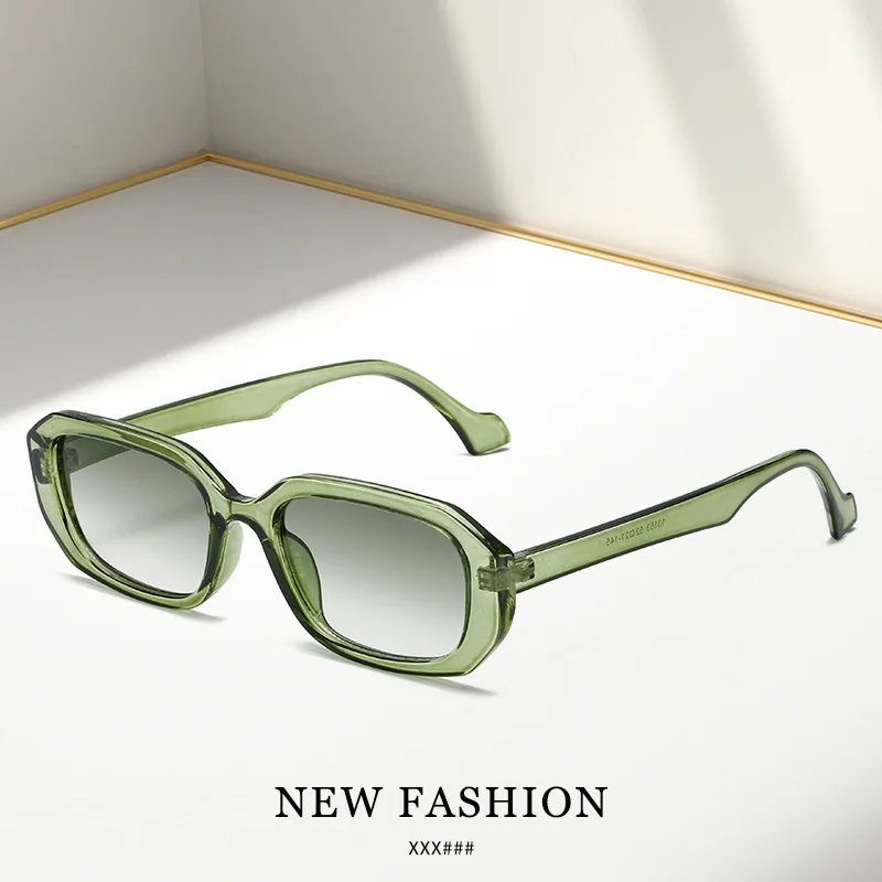 13153 модные овальные оправы небольшие солнцезащитные очки с УФ-защитой дорожные