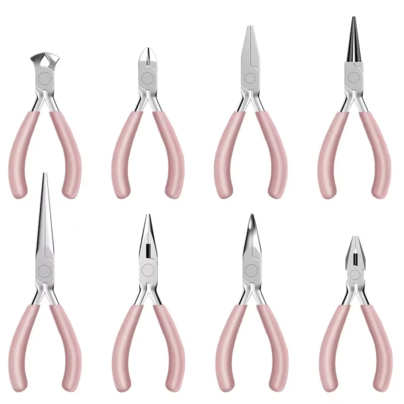 

Мини-клещи для ювелирного ремонта DTBD, углеродистая сталь, 8 шт.