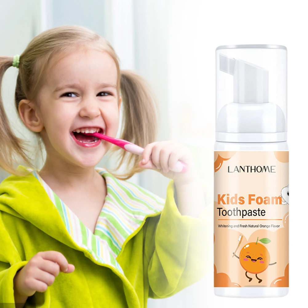 

50ml Foam Toothpaste Stain Removal Teeth Mouth Clean Toothpaste Whitening Mousse Tooth Paste Dental Care Kids Toothpaste