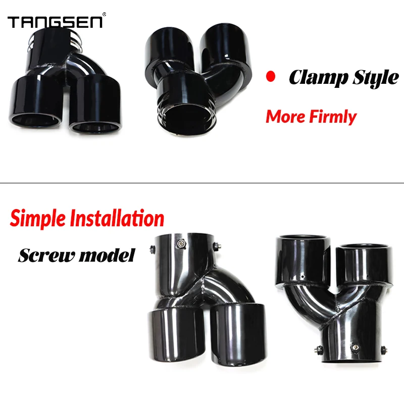 Для BMW G42 M240i 2021 2022 2023 Quad Автомобильный наконечник выхлопной трубы Dual M Performance