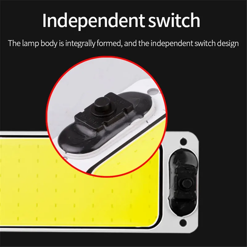 Car Interior Light 108Smd 12V-24V Cob Dome Readling Led Panel Bulb Waterproof Self-Adhesive Truck Lamp