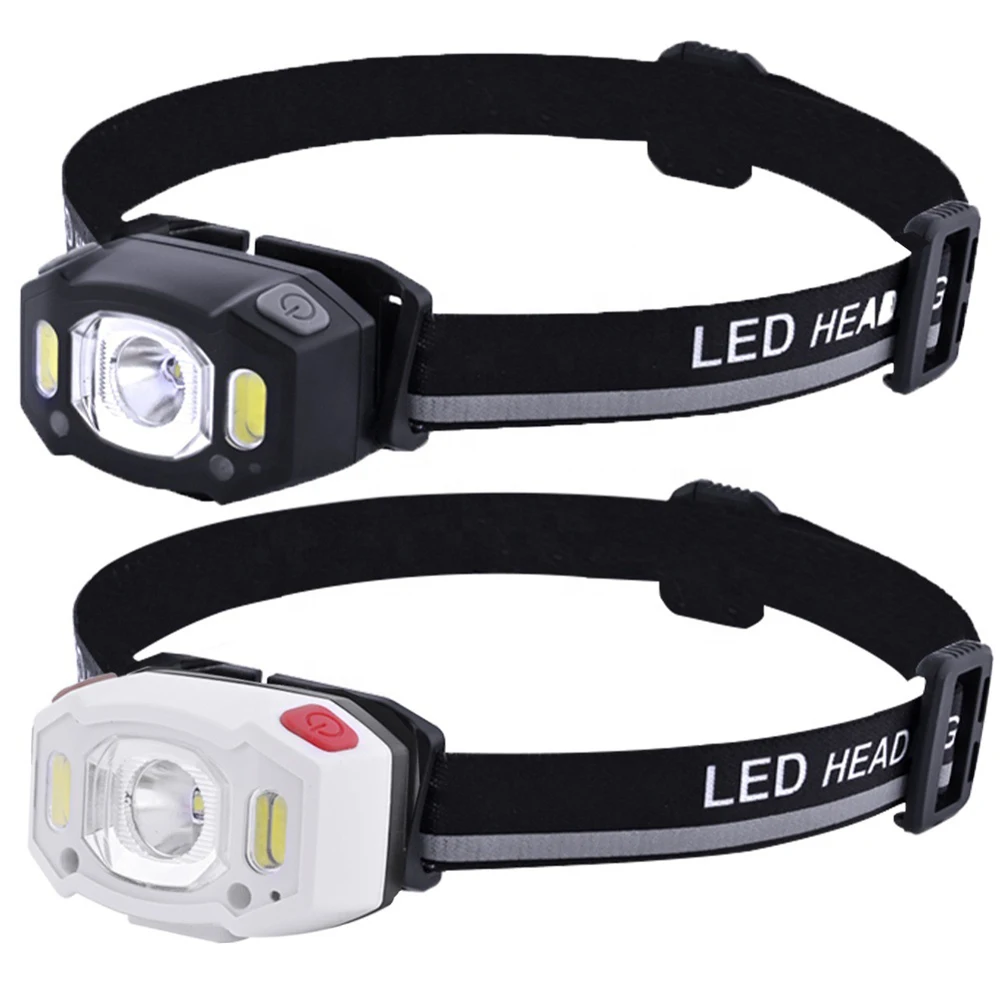 

300 Lumen USB Rechargeable Headlamp Camping Fishing LED High-sensitivity Intelligent Gesture Sensor Head-Mounted Flashlight