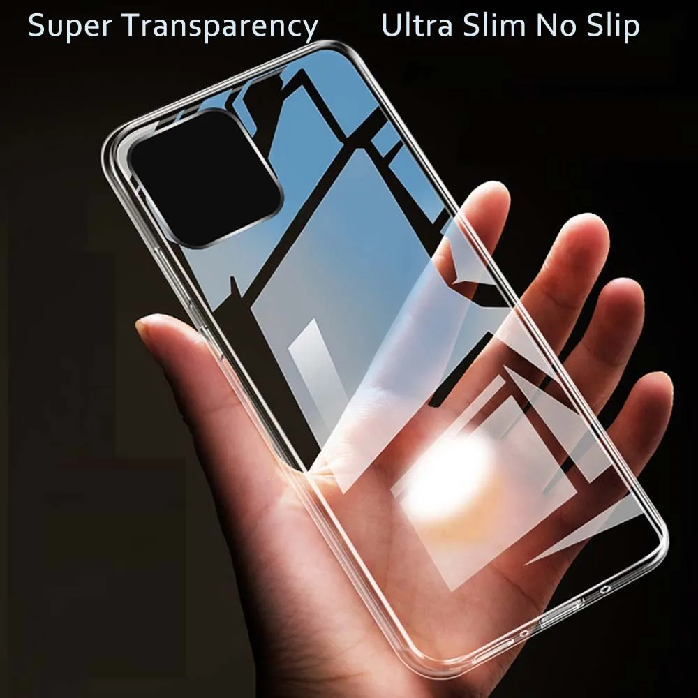 

Ultra Thin Clear Case for IPhone 14 13 12 11 Pro Max Mini Soft Transparent Phone Cover for IPhone 14 Plus XS XR X 8 7 6S 5 5S SE