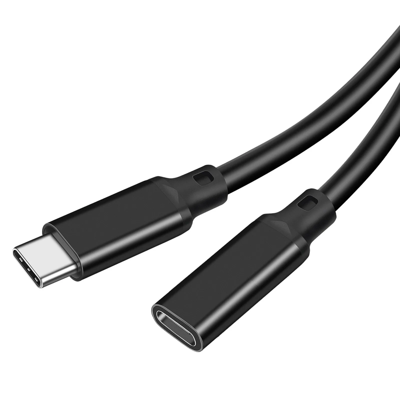 Удлинительный кабель USB C 3.2 20 Гбит/с 90 градусов Gen2 Type-c