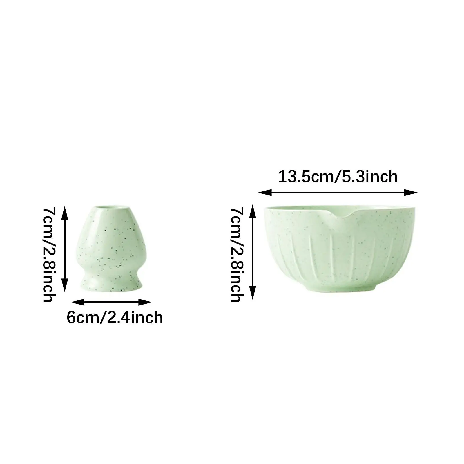 2x чайная чаша маття с держателем для венчиков аксессуары рукоделия портативная