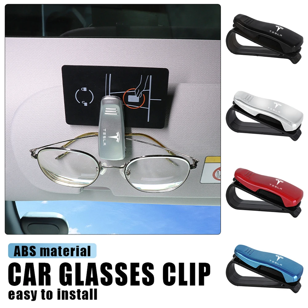 1/2 шт. автомобильные аксессуары солнцезащитный козырек очки зажим для карт