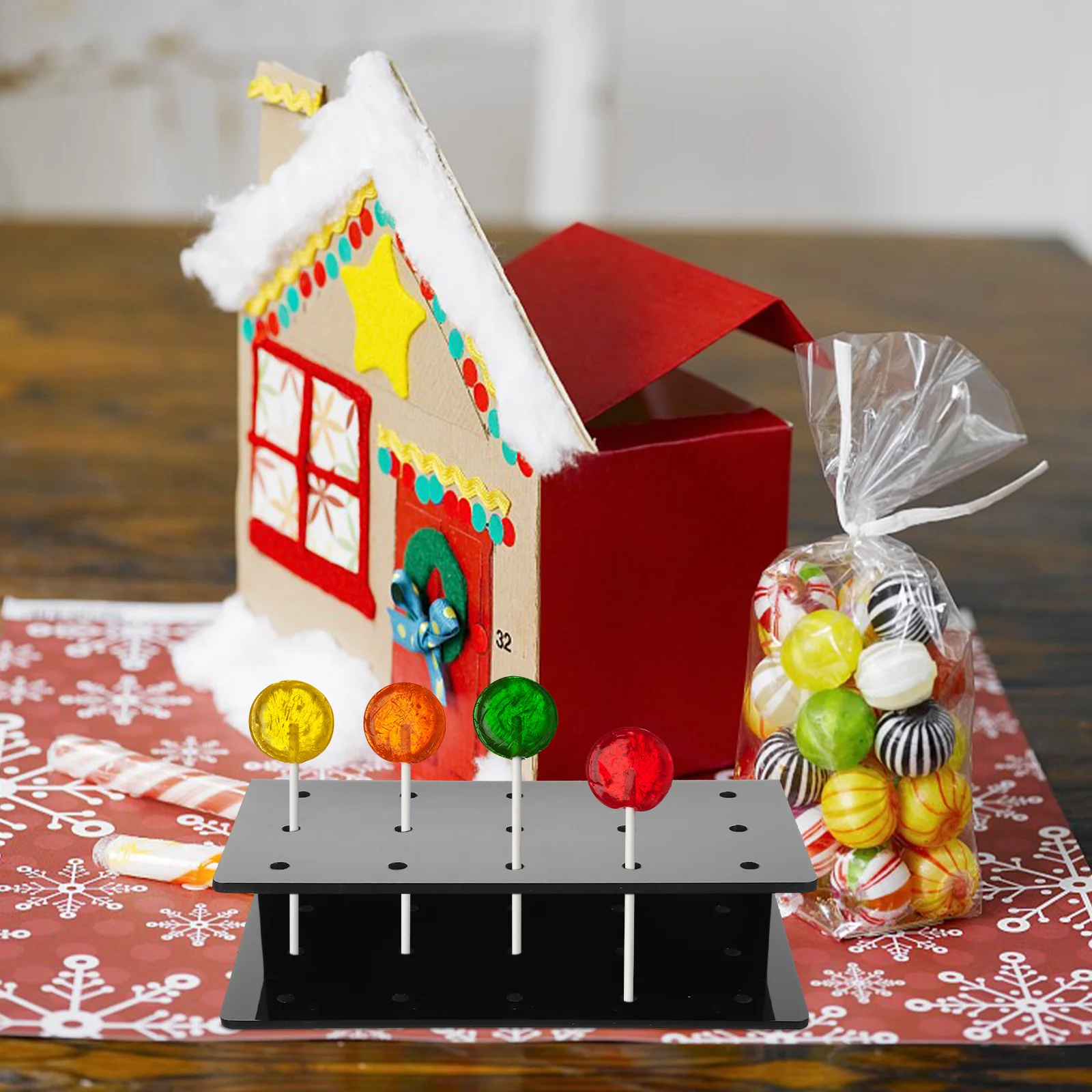 Держатель для леденцов акриловая подставка стеллаж хранения торта несколько