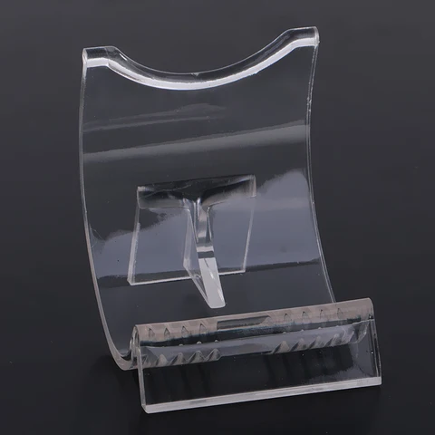 

10Pcs Lighter Display Stand Clear Holder Support for Lighters Durable