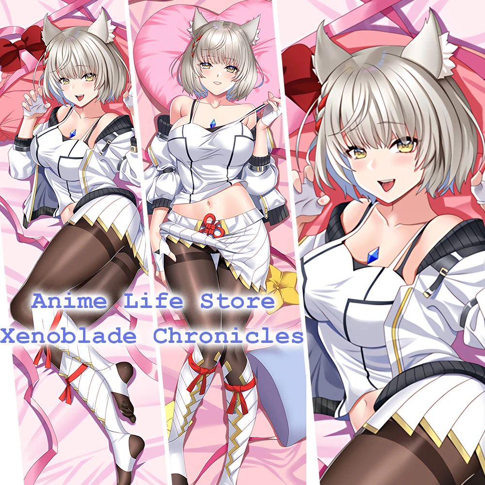 

Dakimakura Anime Xenoblade Chronicles 3 Mio Body Pillow Cover Soft 2WAY Pillowcase Life-size Otaku Hugging Cushion Cover Gift