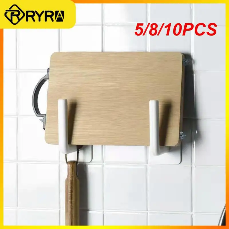 

5/8/10PCS 1 Pcs Kitchen Rack Non-punching L-shape Roll Bathroom Holder Cabinet Cupboard Self-adhesive Bathroom Kitchen Storage
