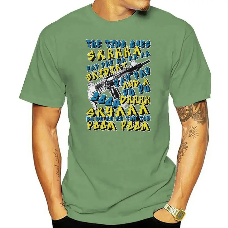 

100% cotton O-neck printed T-shirt Big Shaq T Shirt The Ting Goes Skraaa for men