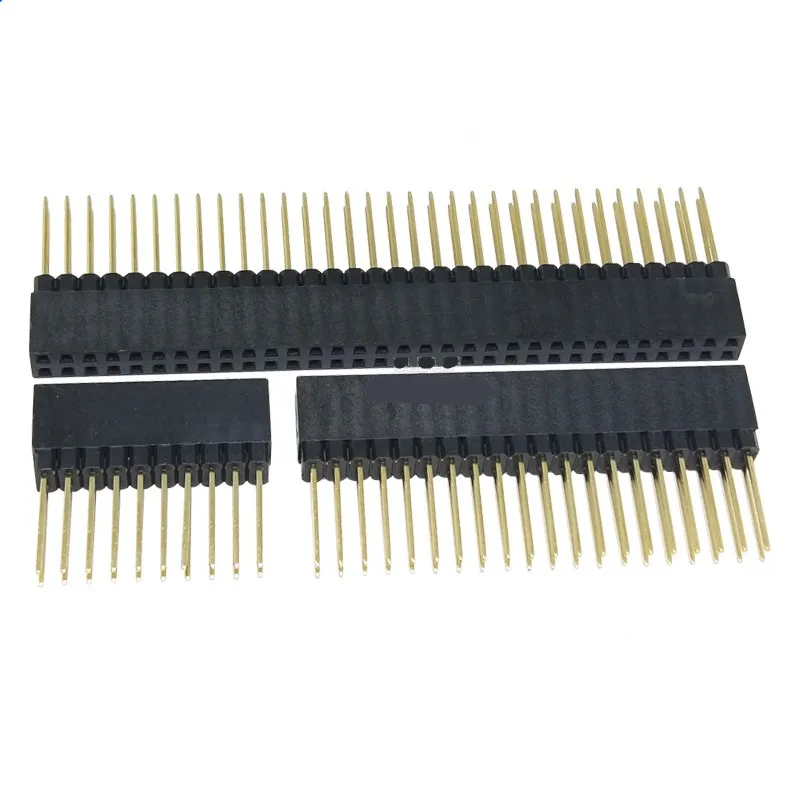 2 шт., коннекторы для штабелирования, 2,54 мм, 2 Х5/10/20/32/40P 2 шт., коннекторы для штабелирования, 2,54 мм, 2 Х5/10/20/32/40P