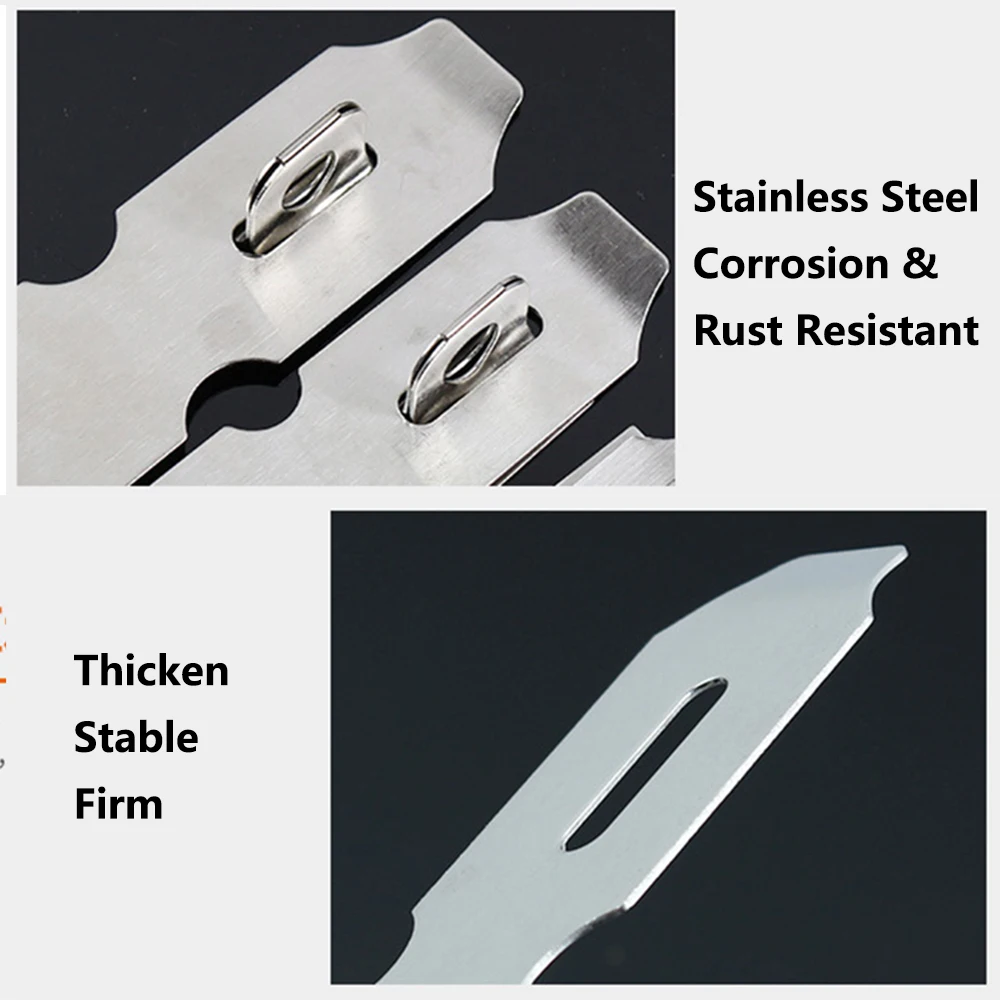 Сверхмощный засов из нержавеющей стали скобый замок 2 дюйма/2 5 дюйма/3 дюйма/4