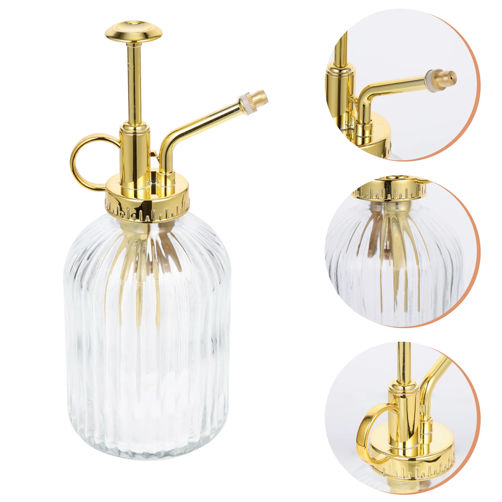 

Glass Watering Spray Bottle Potted Plants Pumpkin Glass Watering Bottle Glass Watering Can Glass Mister Clear Kettle