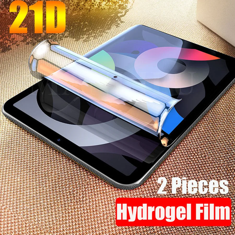 21D гидрогель пленка для iPad 2 3 4 Air Pro 11 12 9 7 10 5 2021 2020 мини-платье на возраст 1 Мягкий