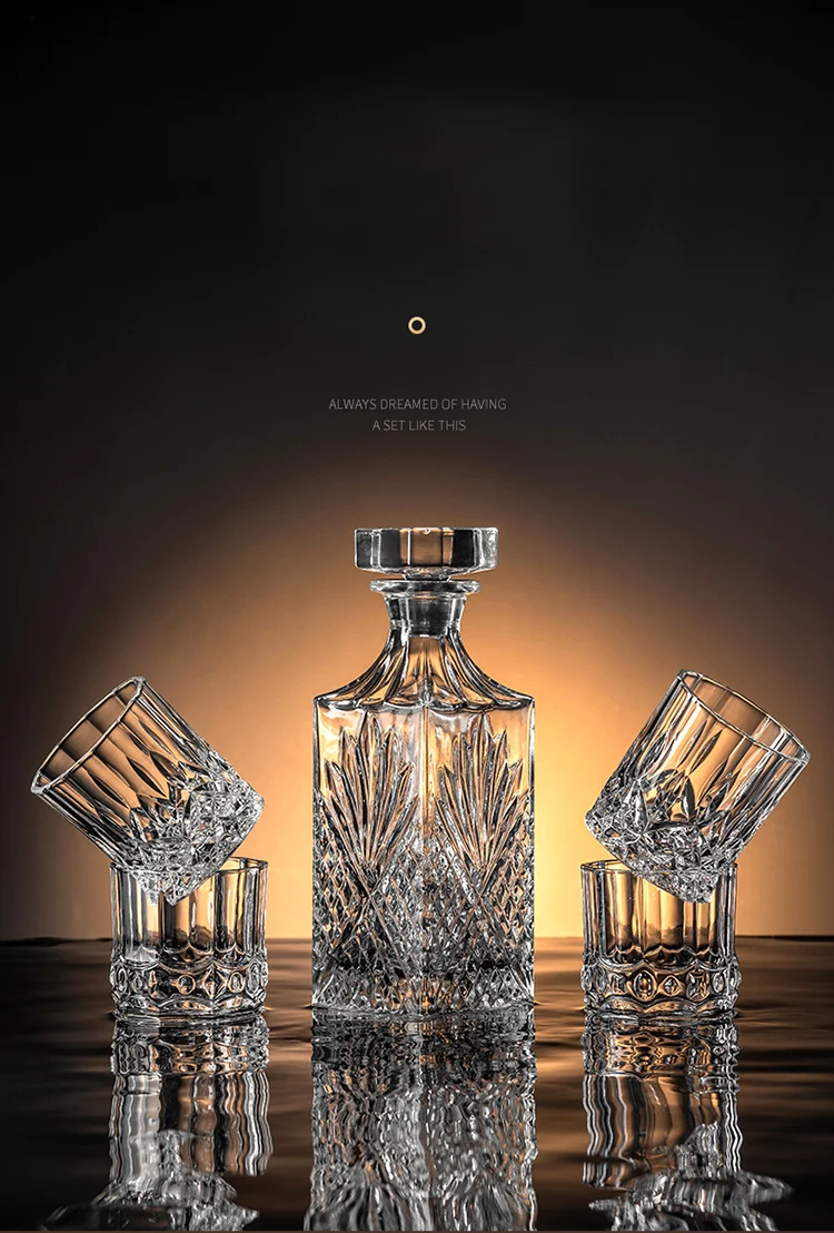 

MQI Европейский рельефный дизайн, набор европейских бутылок для вина, виски, вина, креативный хрустальный бокал большой емкости, бокал для ви...