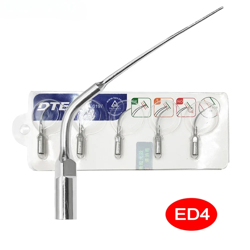 5 шт. x GD1/GD2/GD3/GD4/GD5/GD6/PD1/ED1/ED2/ED3/ED4 наконечники для стоматологического скалера Satelecs DTE