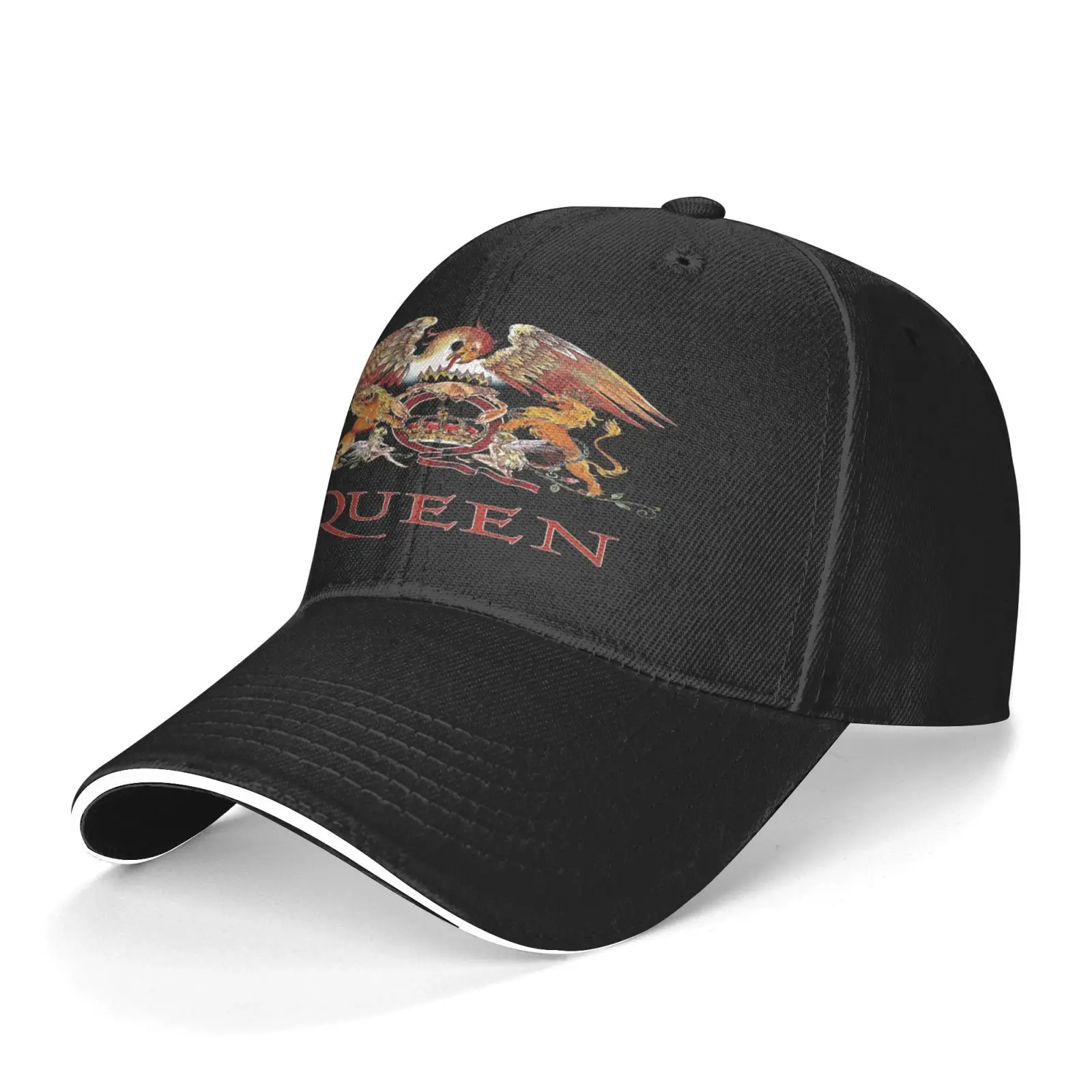 

Кепка Queen Royal Crest для мужчин с усиленным углем, дизайнерская шапка, летняя рыболовная мужская шапка, ковбойские облегающие шапки для мальчико...