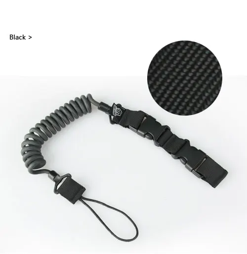 

PPT On promotion Tactical Airsoft Gun Pistol Spring Sling Strap Bungee Rifle Sling GZ13-0047