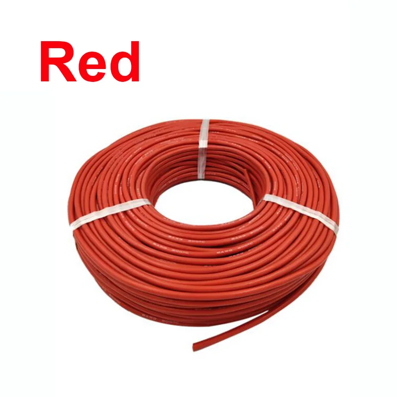 

Мягкий силиконовый красный черный провод 18AWG 20AWG 22AWG 24AWG 26AWG 28AWG термостойкий автомобильный аккумулятор автомобильный электрический кабель питания