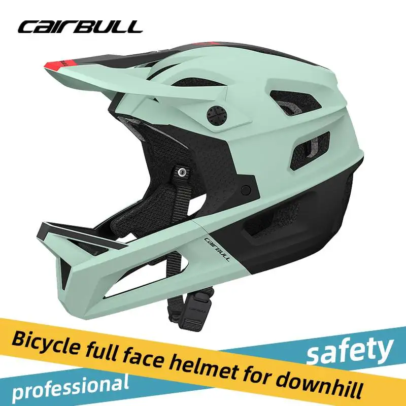 

Professional Cycling Full Face Helmets Mtb Bicycle Downhill Off-road XC Men's Motorcycle for Aerodynamics Newly Upgraded Bike