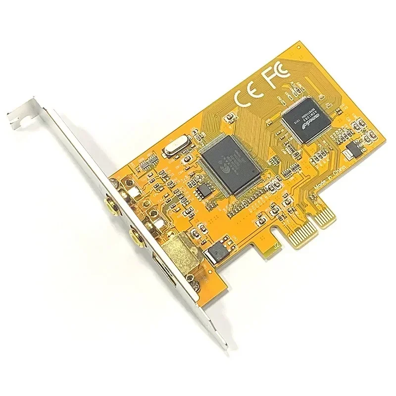 1 шт. PCIE 878A карта захвата PCI-E 878 Sonography медицинское изображение 2 PORTS AV Svhs терминал