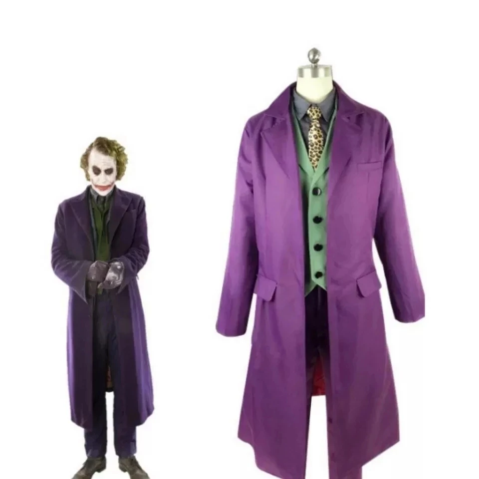 Костюм для косплея Heath Ledger на Хэллоуин мужской костюм из фильма Темный рыцарь