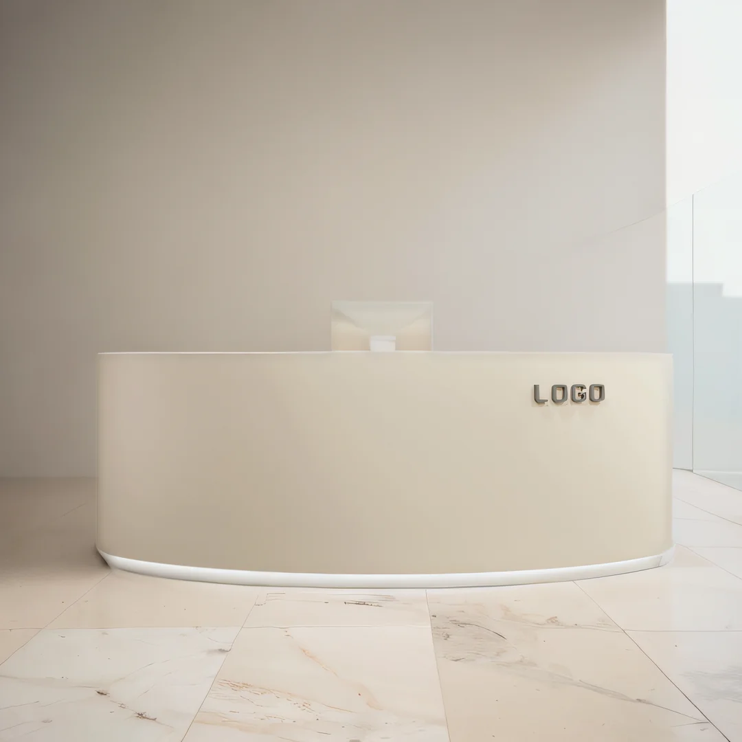 Исполнительная офисная мебель Fisktion Стол для приема Роскошный центр клиента