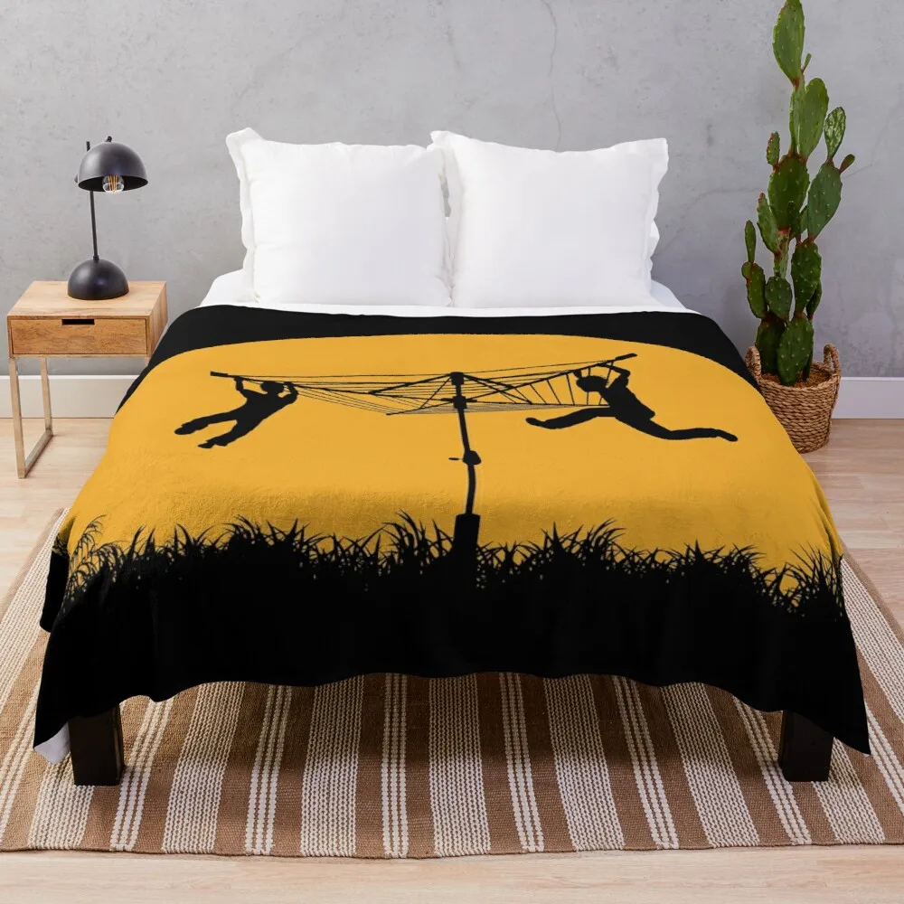 

Merry Go Sunset Throw Blanket Comforter Blanket