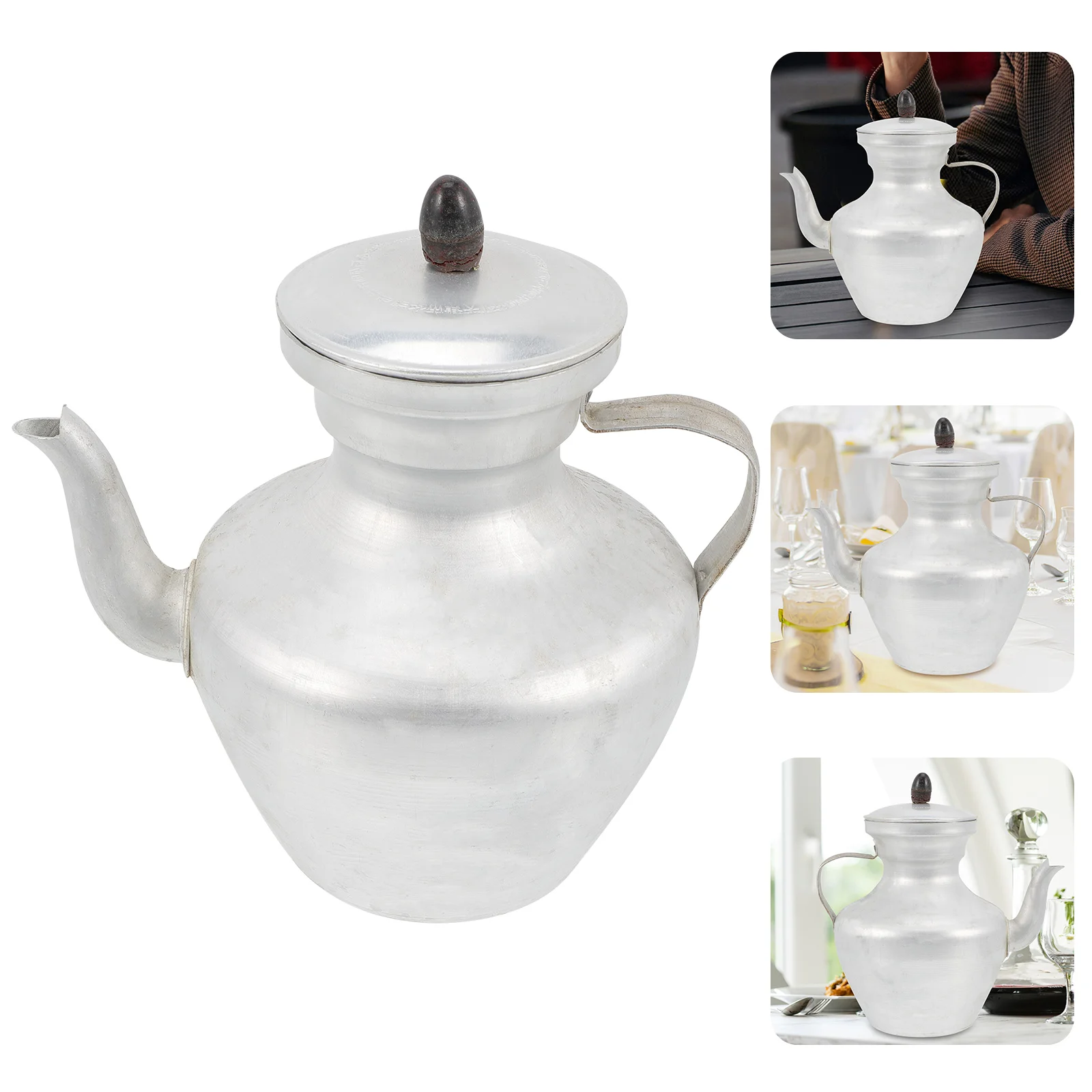 

Dispenser Oil Vinegar Tea Olive Pitcher Cruet Aluminum Sauce Pot Shoyu Beverage Kettle Soy Liquid Condiment Ponzu Kitchen