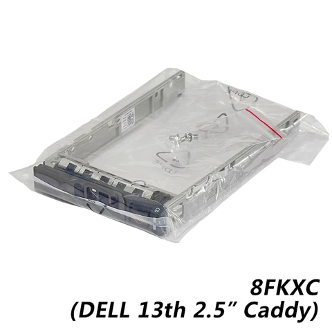 Оригинальный новый жесткий диск Caddy Tray 8FKXC 2,5 ''для Dell PowerEdge T440 T430 R730 R820 R920 R720 R7350 R410 SAS SATA кронштейн для жесткого диска