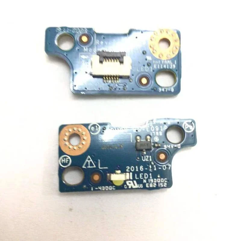

Новая плата переключателя питания для Dell Latitude 5580 Precision 3520 LED Lighting Board LS-E091P