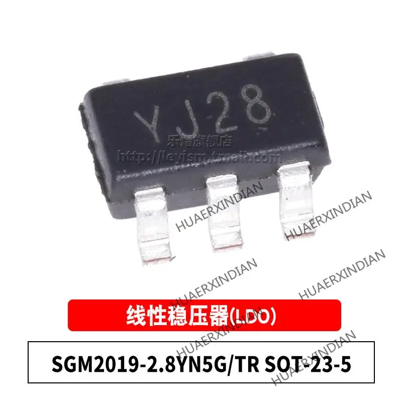 

10PCS/LOT New Original SGM2019-2.8YN5G/TR Type YJ28 SOT23-5 In Stock