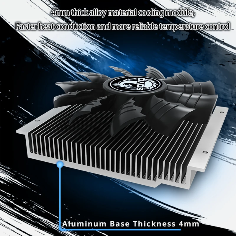 Игровая видеокарта SOYO RX 550 4G GPU GDDR5 14 нм HDMI dp-dvi 128 бит |
