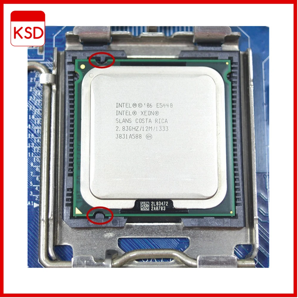 

Intel Xeon E5440 2.83GHz 12MB Quad-Core CPU Processor Works on LGA775 motherboard