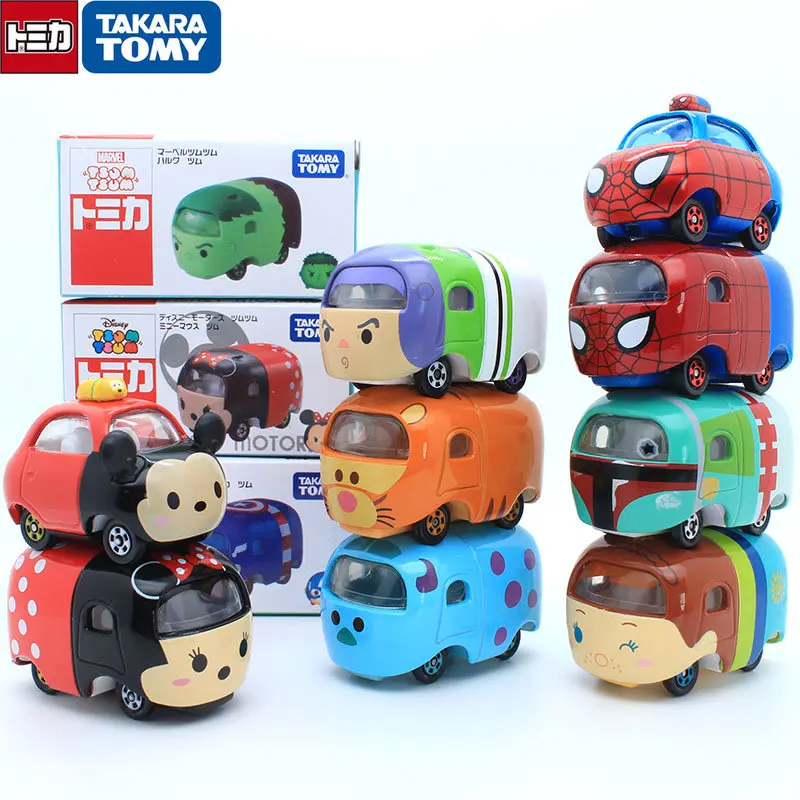 

TAKARA TOMY DISNEY Diecast Modeling Models Kids Toys 1/64 Minigt Modele Car Miniature Collection Play Vehicles Hobbies
