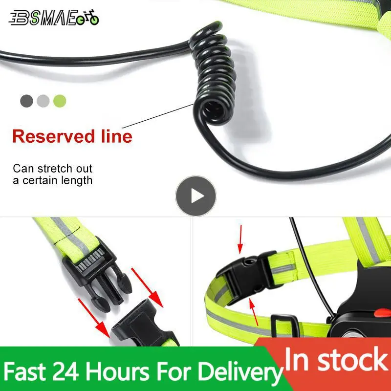 

Outdoor Night Running Chest Light 3*XPG LED Lamp USB Rechargeable Warning Light With Reflective Strap For Cycling Jogging Lights