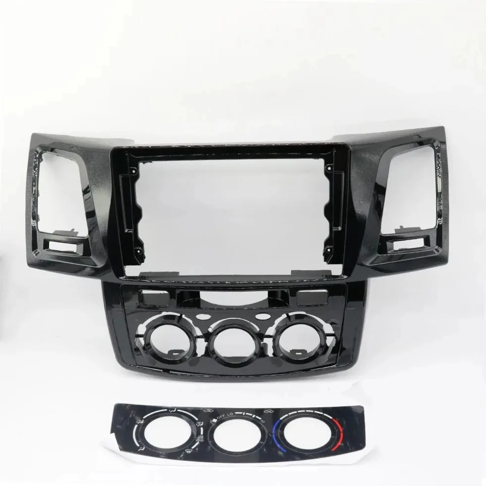 9-дюймовая Автомобильная радиоустановка Fascia Для Toyota Fortuner Hilux Vigo 2009-2015 2005 Android MP5