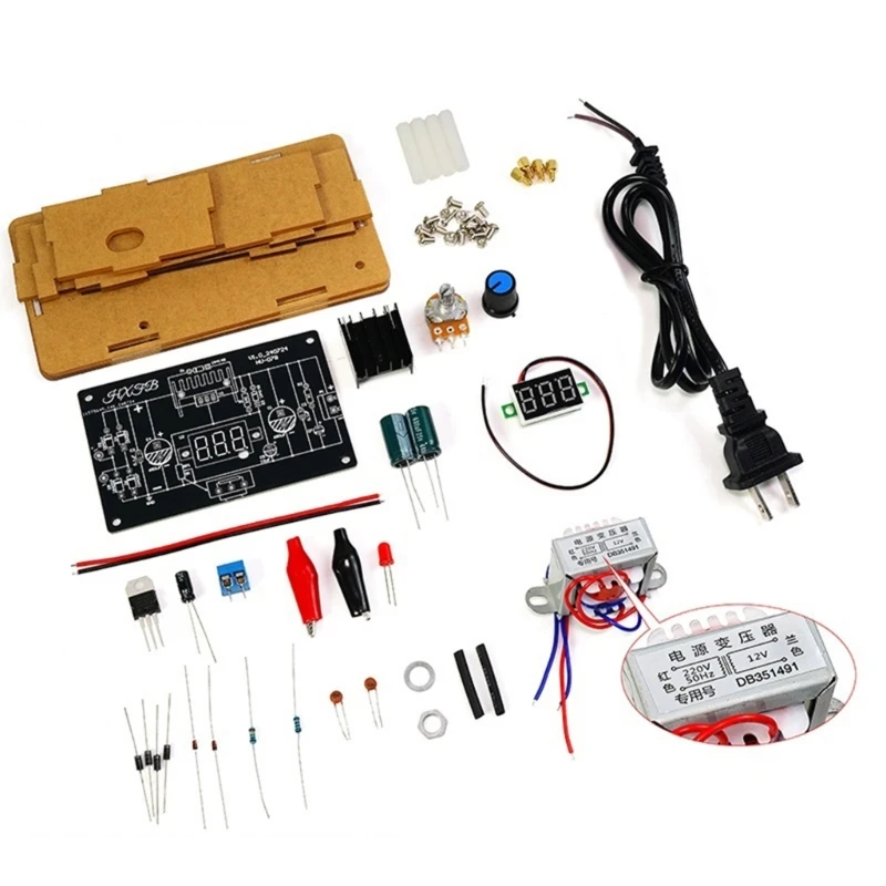 Регулируемый блок питания печатная плата электроника DIY LM317 модуль регулятора