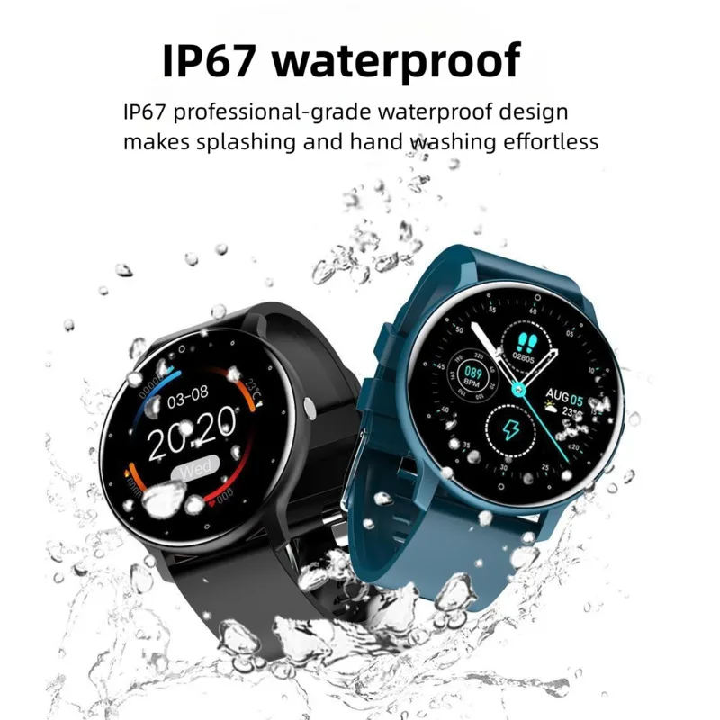 

relógios inteligentes Touch Screen Sports Watch Men's Women's Information Notice IP67 Waterproof Smart Watch For Apple Android