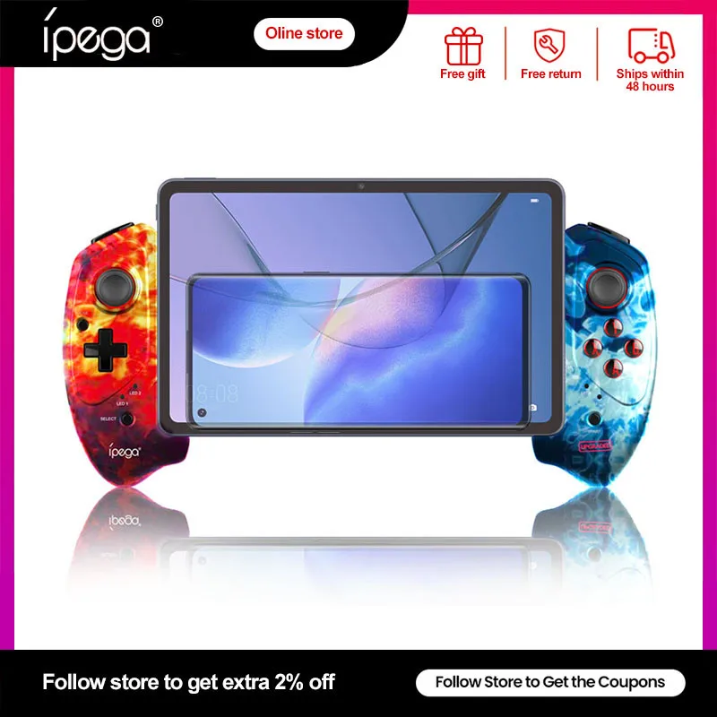 Беспроводной геймпад Ipega, игровой контроллер для ПК, планшетов Android, IOS, MFI игр, Ipad, IPhone, джойстик